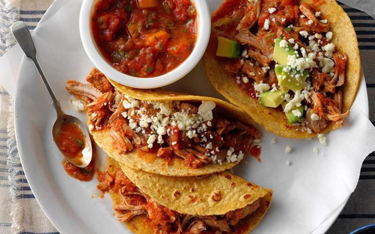Assorted Mexican plates